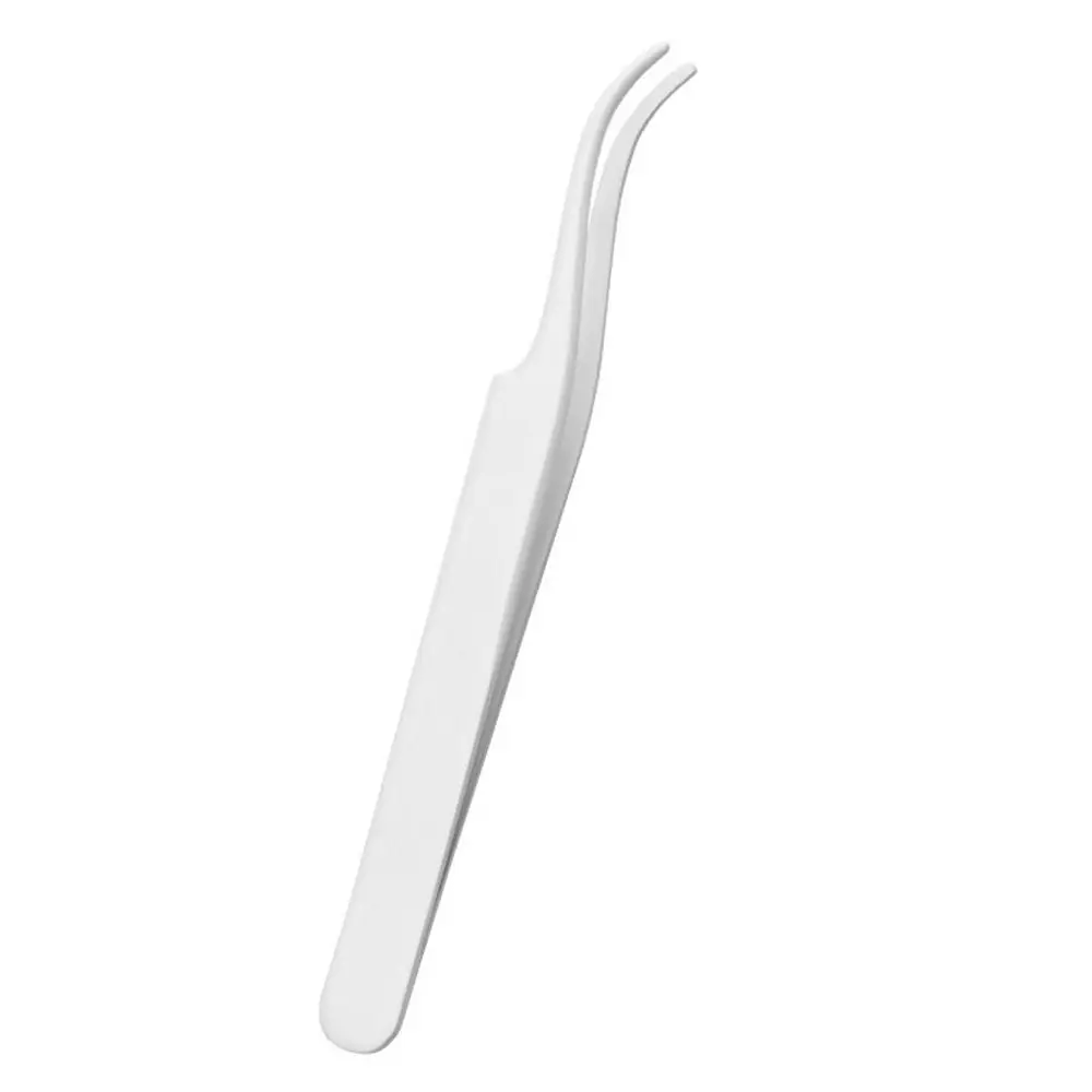 Grafting Tweezers Stainless Steel Individual Lashes Eyelash Curler Colorful Anti-static Eyelash Applicator for Eyelash Extension