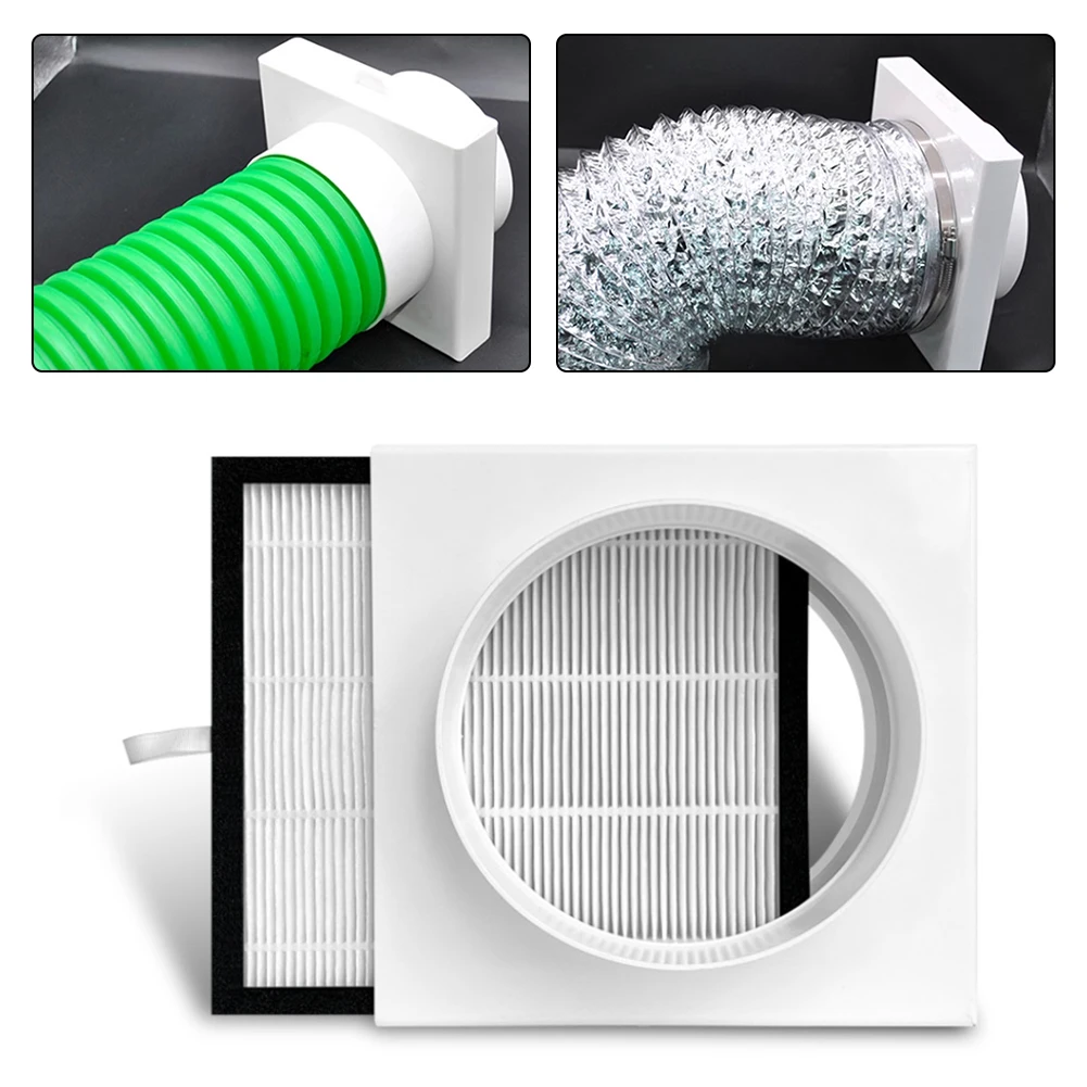 High Performance Duct Air Filter with HEPA for PVC and PE Pipes Designed to Capture Fine Particles Effectively