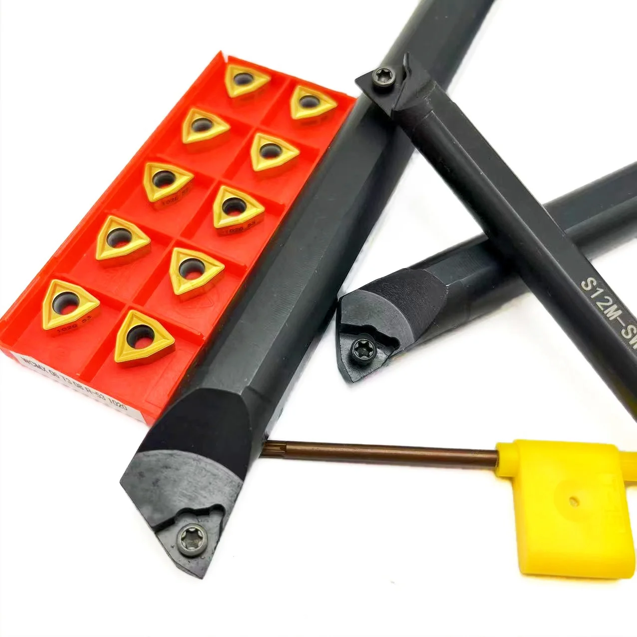 

Токарный инструмент S16Q S20R S12M S25S SWLCR06, для токарного станка по металлу, Расточная штанга, SWLCR06 WCMT06T308