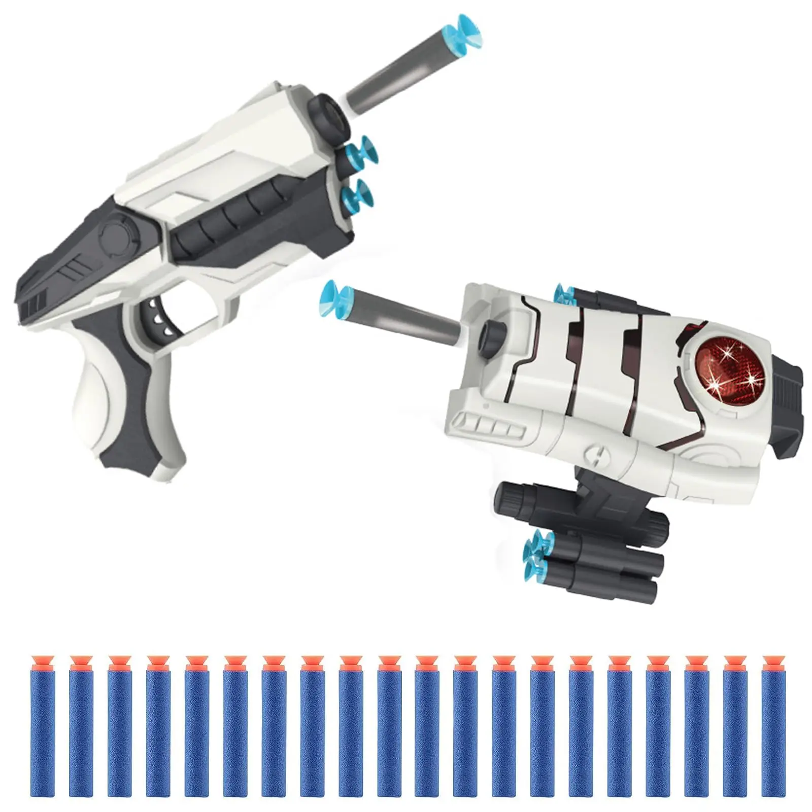 

Children'S Tactical Soft Bullet Gun Toy Space War Stormtrooper Toys Foam Blaster With 20 Universal Elite Darts For Boy Idea Gift