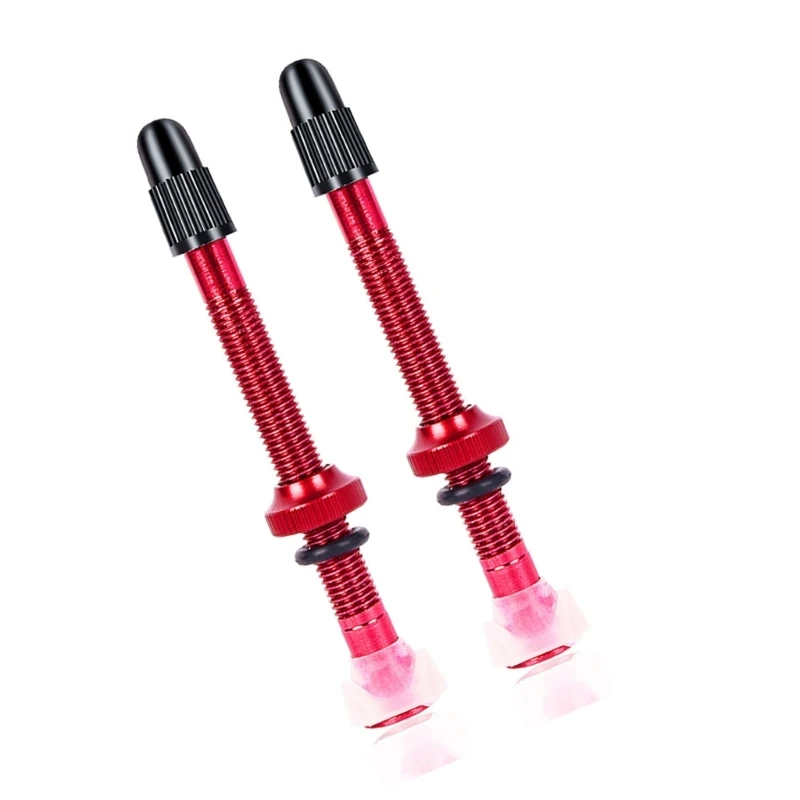 

Q39F Efficient Sealing Aluminum Bike Valves Stems For Enhances Riding Performances 2x