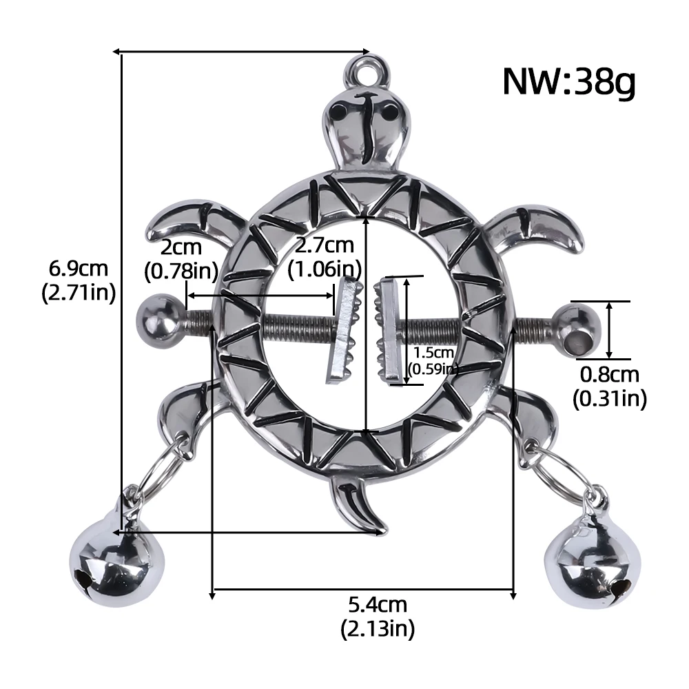 Qkkq Roestvrijstalen Tepelklem Vrouwen Vasthouden Borstklem Tepels Marteling Erotische Producten Voor Vrouwelijke 18 Bdsm Accessoire