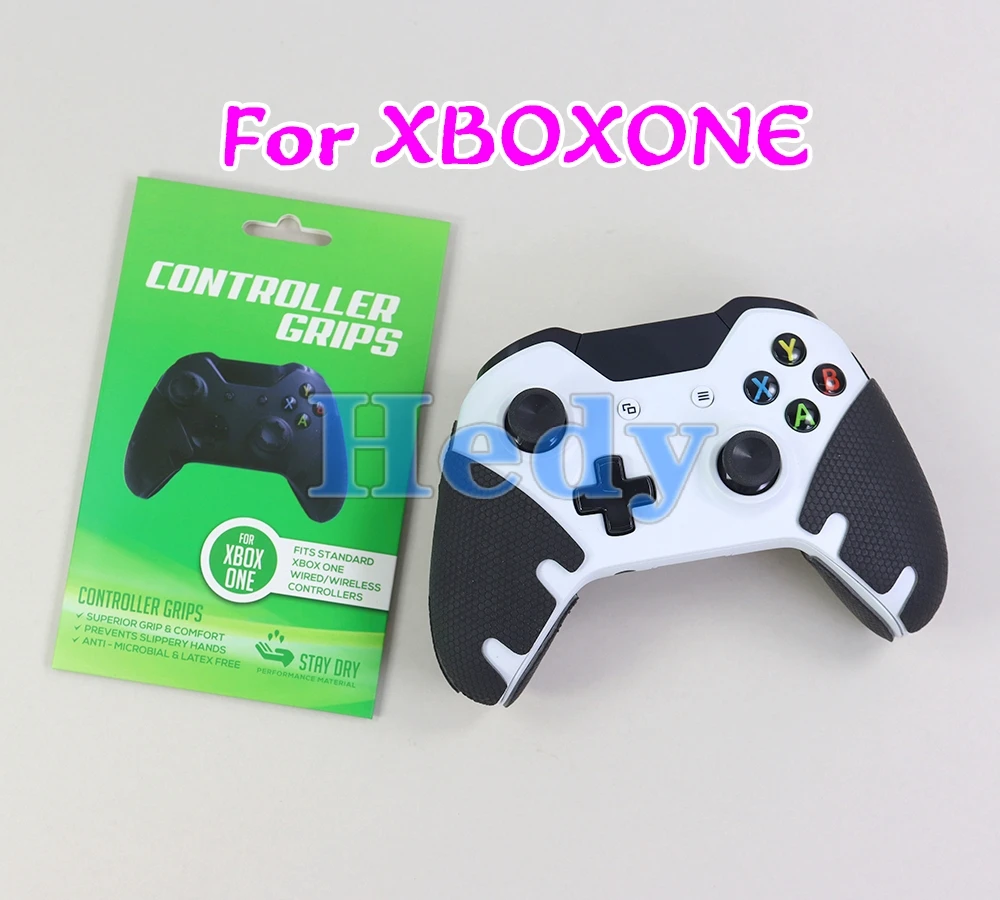 10PCS For XBOXONE Anti-Slip Gamepad Handle Grips Skin Sticker Cover for Xbox One Slim X Elite Controller Protective Stickers