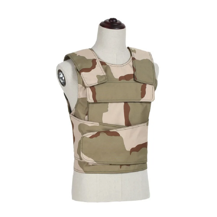 SGS Leggero Ultra-Sottile Essiccabile Camouflage Anti-Pugnalata Gilet Resistente al Taglio e agli Slash Anti-Pugnalata Armatura Tattica Autodifesa