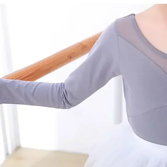 ملابس رقص الباليه للأطفال والبنات ثياب الرقص الجمباز ملابس الباليه الأساسية للفتيات ملابس السباحة ملابس الرقص لأزياء راقصة الباليه