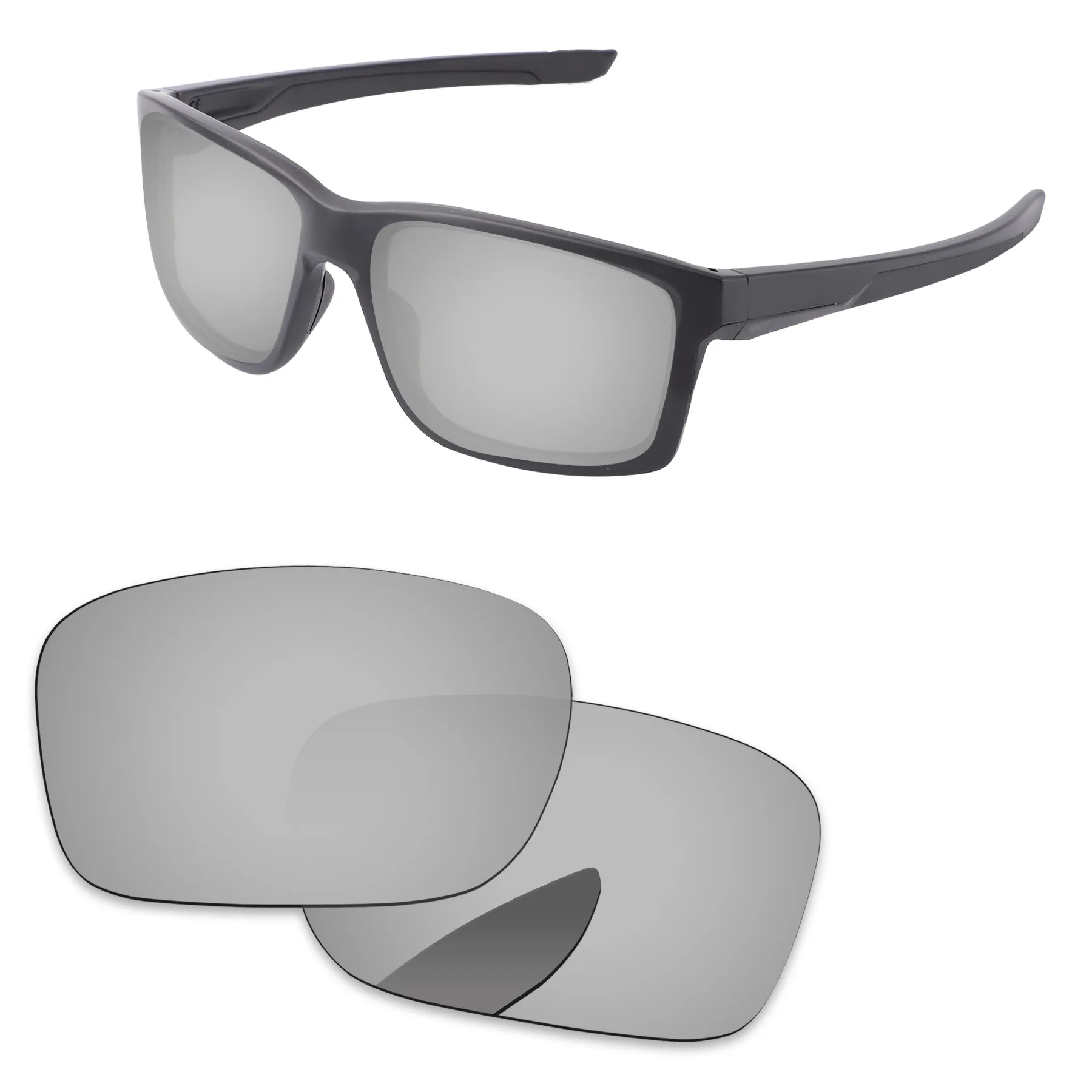 Lentes de repuesto Qyvolux para gafas de sol Oakley Mainlink XL OO9264 - 61 mm polarizadas - Múltiples opciones (no incluyen el marco)