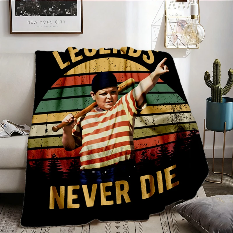 The Sandlot Movie Gift Flannel Blanket Sandlot Baseball Flannel Throw Cozy Blanket, Vintage Movie