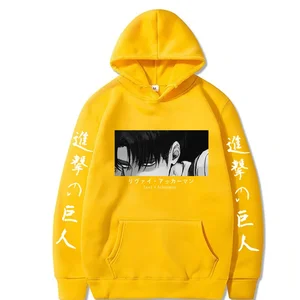 Japão anime temporada ataque em titã levi ackerman impressão com capuz das mulheres dos homens confortáveis hoodies na moda moletom harajuku pulôver 10 principais vendas levi ackerman moletom - №7