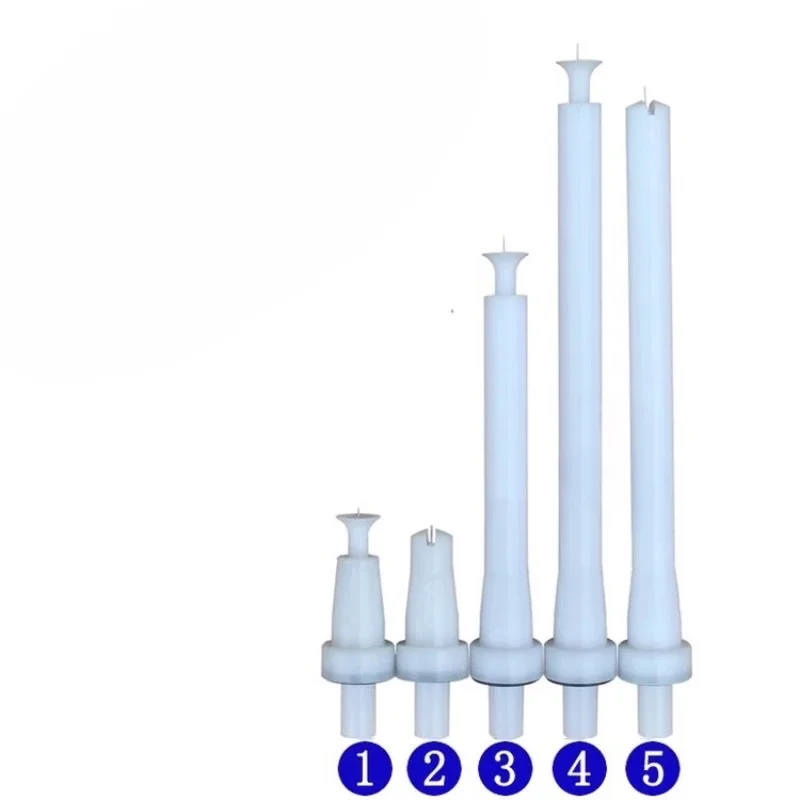 1pc Extension Powder Spray Nozzle Electrode Flat Extended Nozzle Long Rod Fit for Electrostatic 03Manual Powder Coating Gun