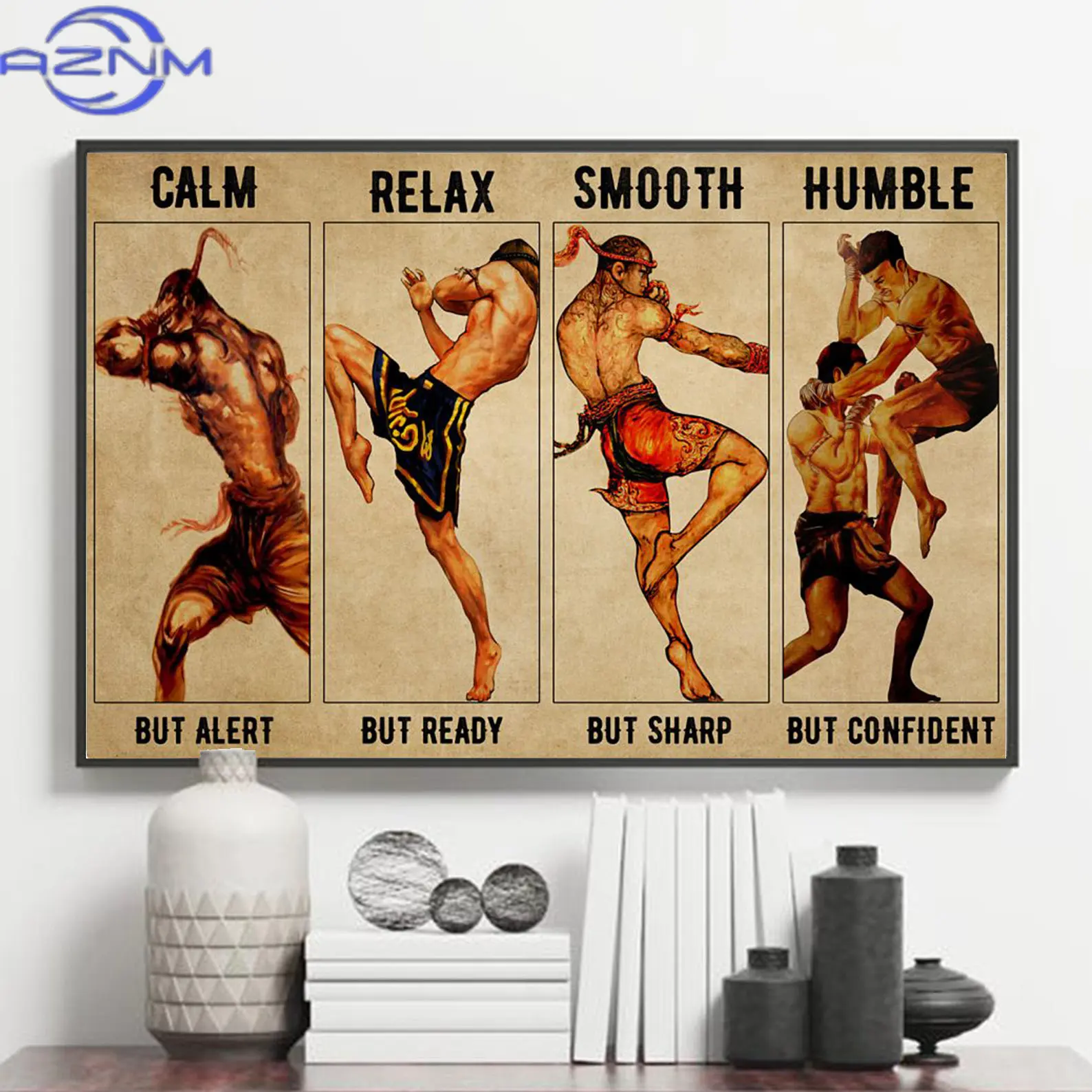 AZNM Four Moves of Muay Thai P – Home Gym Japan Bewertung und Preis