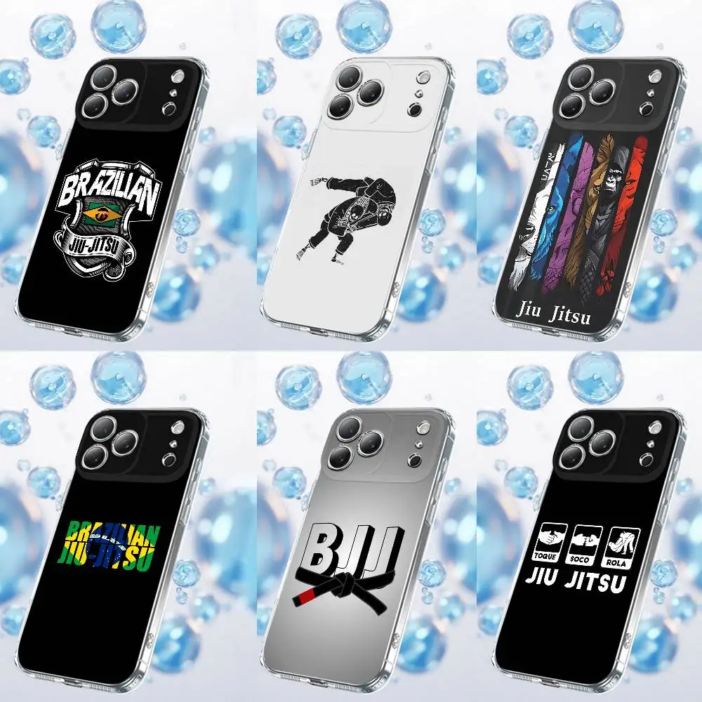 

BJJ Brazilian Jiu Jitsu Phone Case For iPhone 17,16,15,14,13,12,11 Plus,Pro,Max,Plus,E,SE4,Air,Mini Transparent