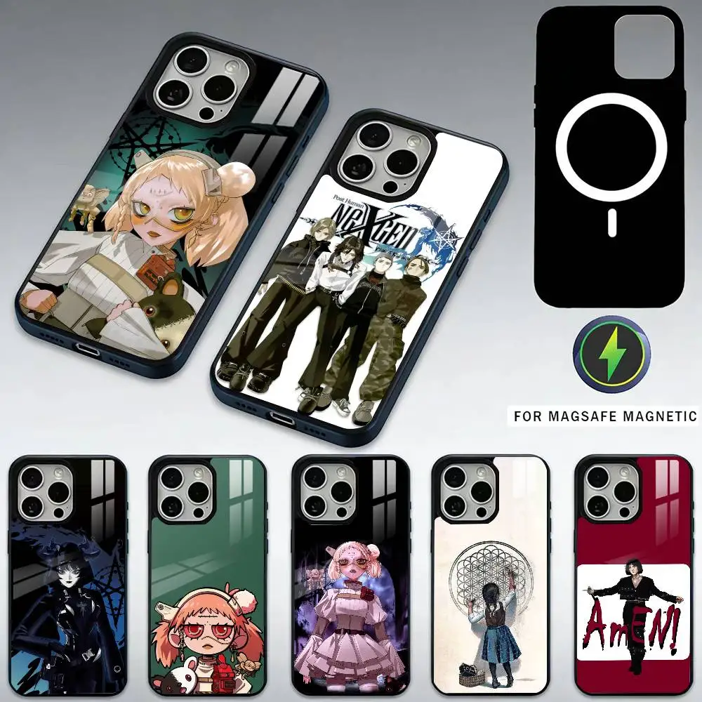 

Bring Me The H-Horizons BMTH Phone Case For iPhone17,16,15,14,13,12,11 Plus,Pro Max Magnetic For Magsafe Wireless Charging