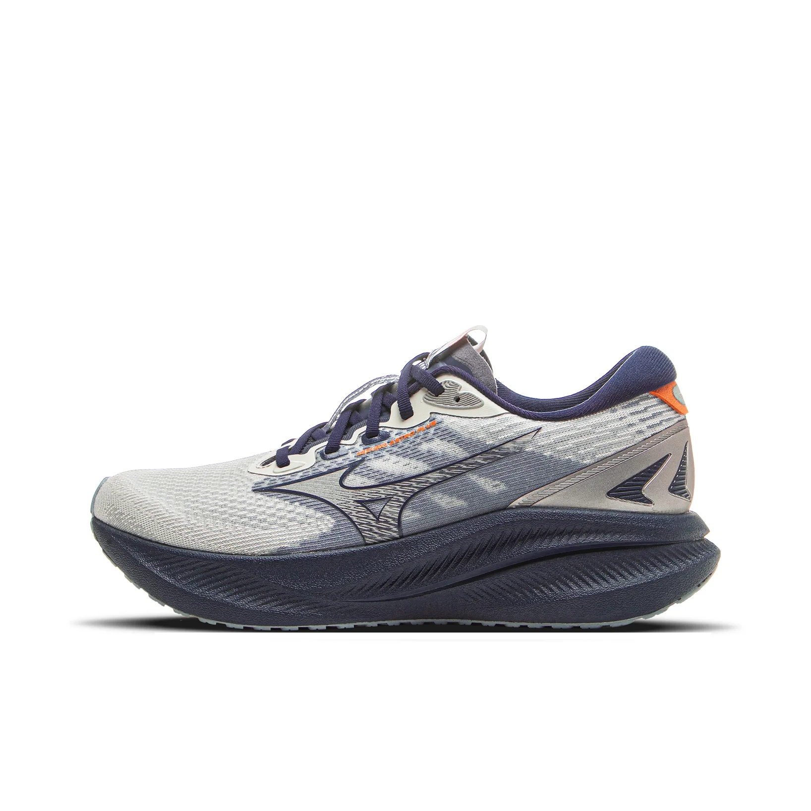 Mizuno ASTRO PLUS 2 Mesh, zapatillas de running de malla y textil de caña baja unisex gris D1GH251103