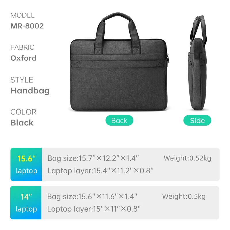 Mark Ryden-maletín de 2024 pulgadas para hombre, bolsa de mensajero para ordenador portátil, bolsa de oficina y negocios, bolsa para documentos, novedad de 15,6