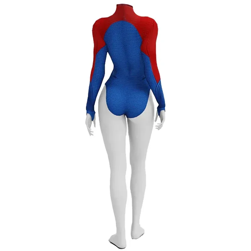 سوبر امرأة تأثيري حلي سوبر فتاة كارا زور El دنة ارتداءها خارقة فتاة لباس سباحة Zentai بيكيني هالوين زي