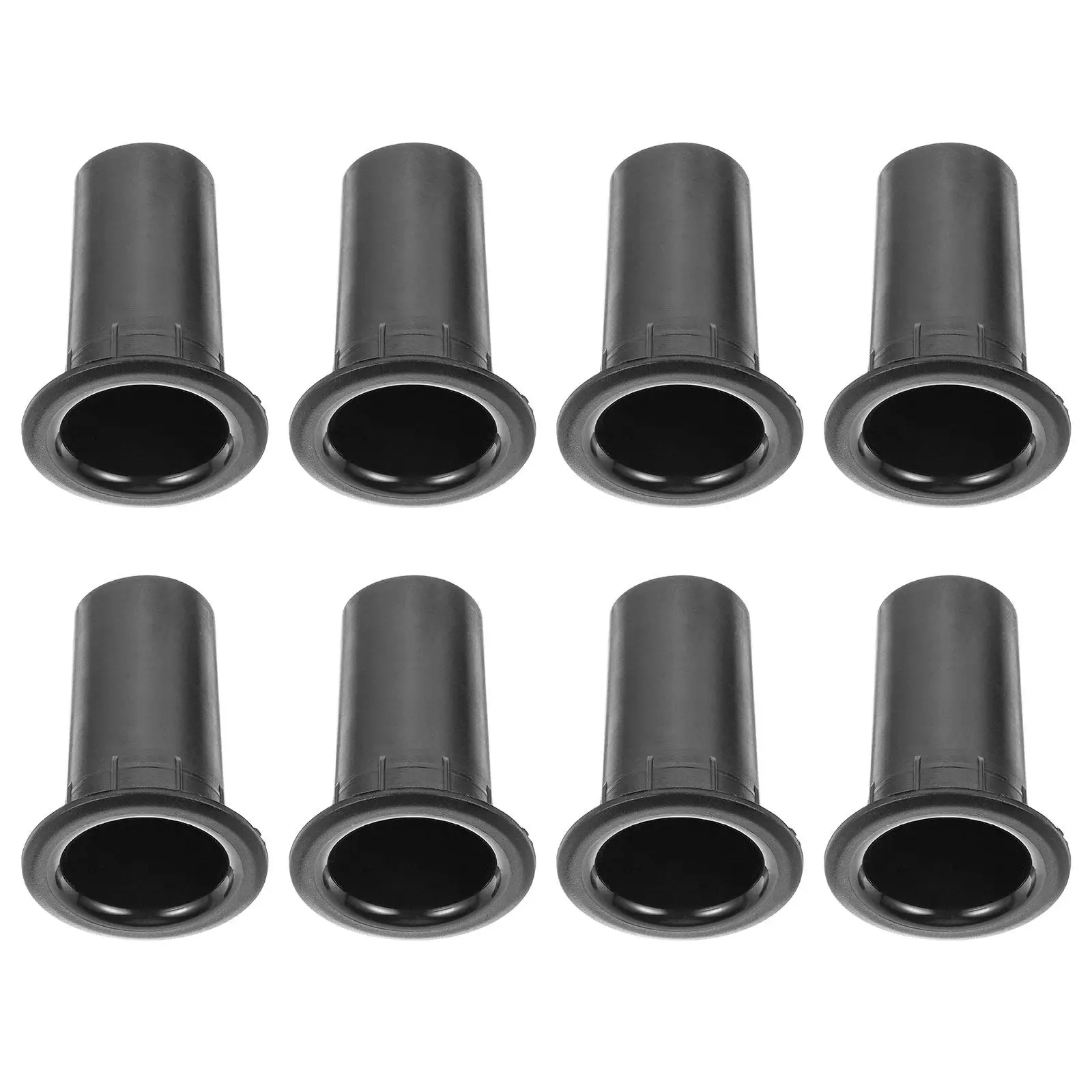 8Pcs ABS Subwoofer Port Tube Speaker Hole Outlet for DIY Speaker Cabinet Car Audio System Professional Appearance