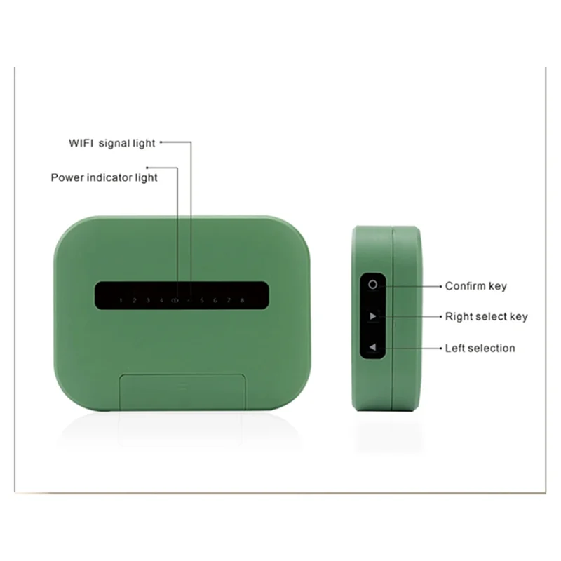 ABVA-Tuya Wifi Indoor Smart Sprinkler Controller Indoor Smart Sprinkler Controller Irrigation System Remote Control 6 Zone EU Pl