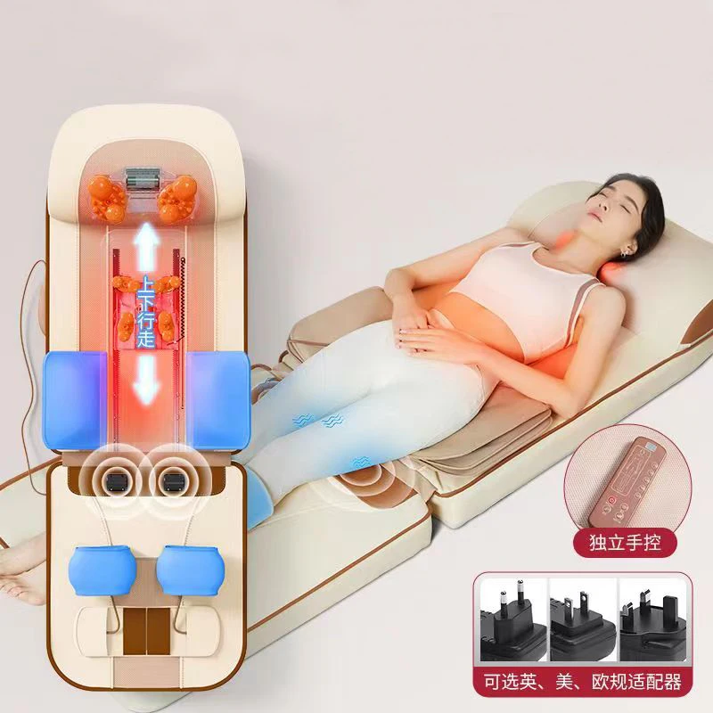 

Full Body Airbag Vibration Massage Mattress Cushion Multi-Functional Kneading Heating Neck Waist Relaxing Massager Pain Relief