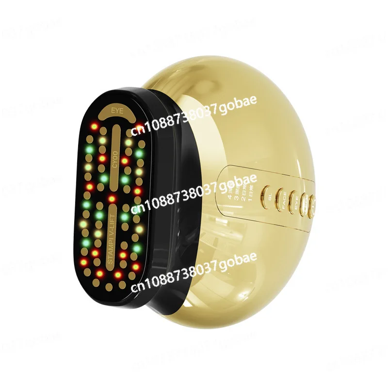 

New Big Iron Collagen Cannon Pro Gold Dot Matrix Facial Lift Firming Ultrasonic Anti-Aging Beauty Instrument