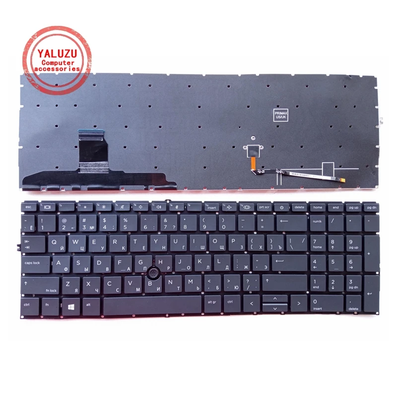 eua ru la sp novo teclado de laptop para hp 850 855 750 755 g7 g8 zbook firefly 15 g7 zbook firefly 15 g8 hsn i41c5 01