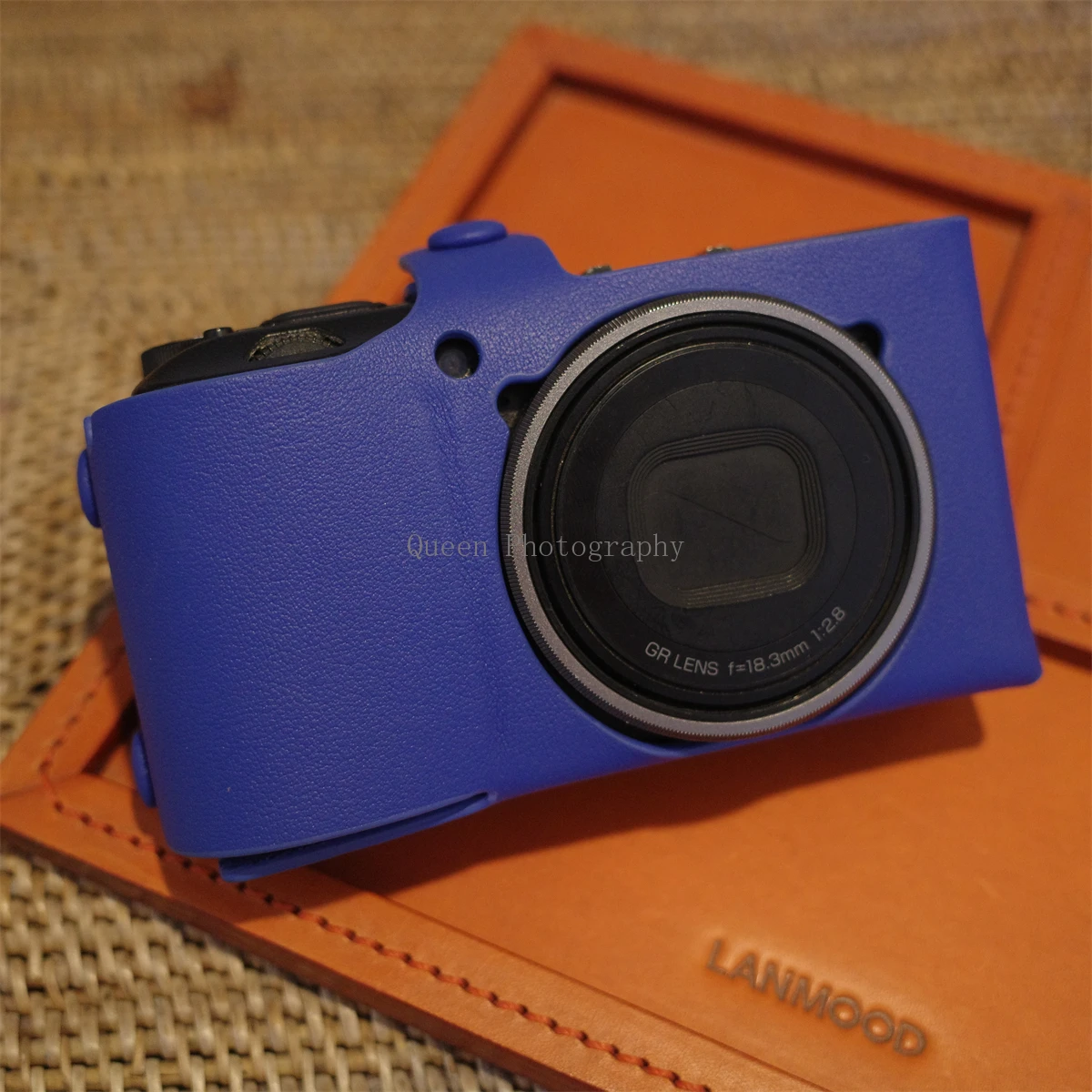 

Handmade Vintage Genuine Leather Camera Bag Full Protection Case Cover BaseBox For Ricoh GR3 HDF GR3 GR3X 리코 gr3 фоторюкзак