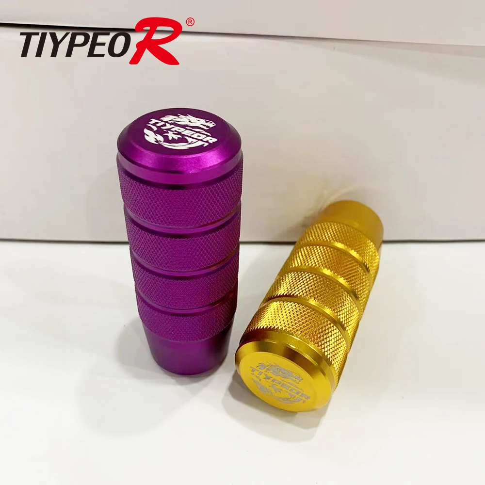

TIYPEOR Aluminium Auto Gear Shift Knob Car Gear Shift Head