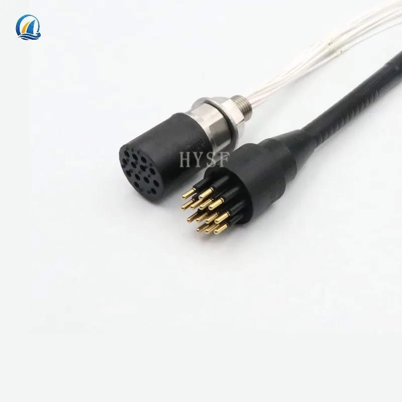 Micro Waterproof Cable 13-core Deep Water Connector MCBH13M MCIL13F