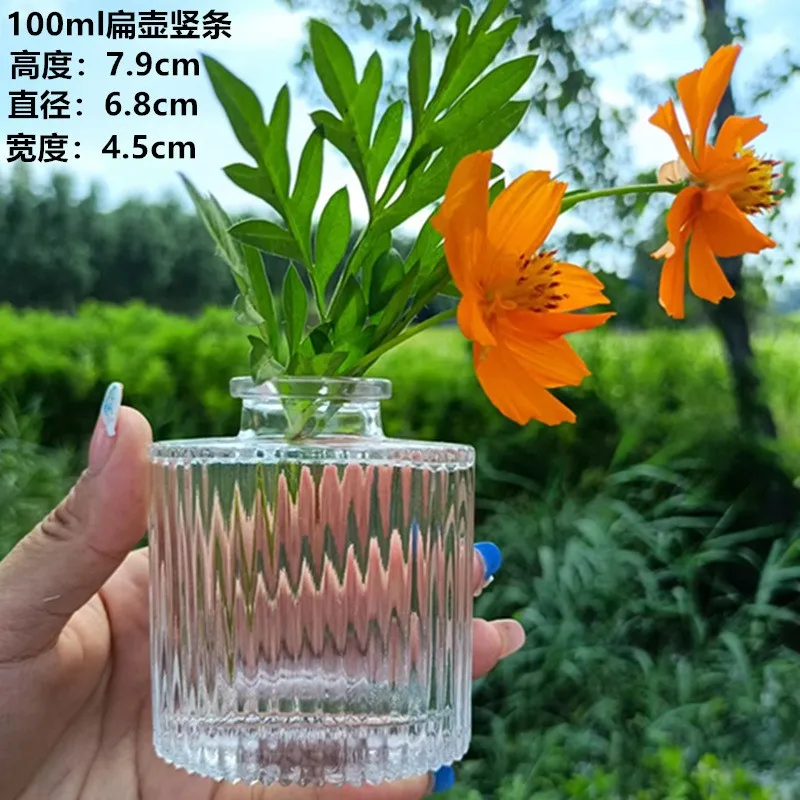 Aixiangru Bar Bitters Bottles Roman Column Aromatherapy Olive Oil Dispenser Glass Bottle Kitchen Accessories 40ML Oil Bottle