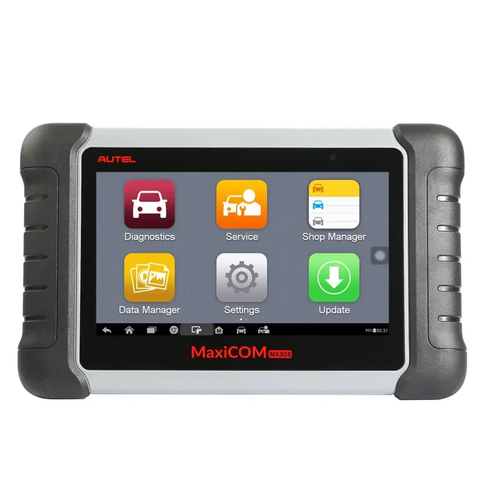 Autel MaxiCOM MK808s Tablet diagnostik, Tablet diagnosis semua sistem dengan 25 fungsi khusus multi-bahasa