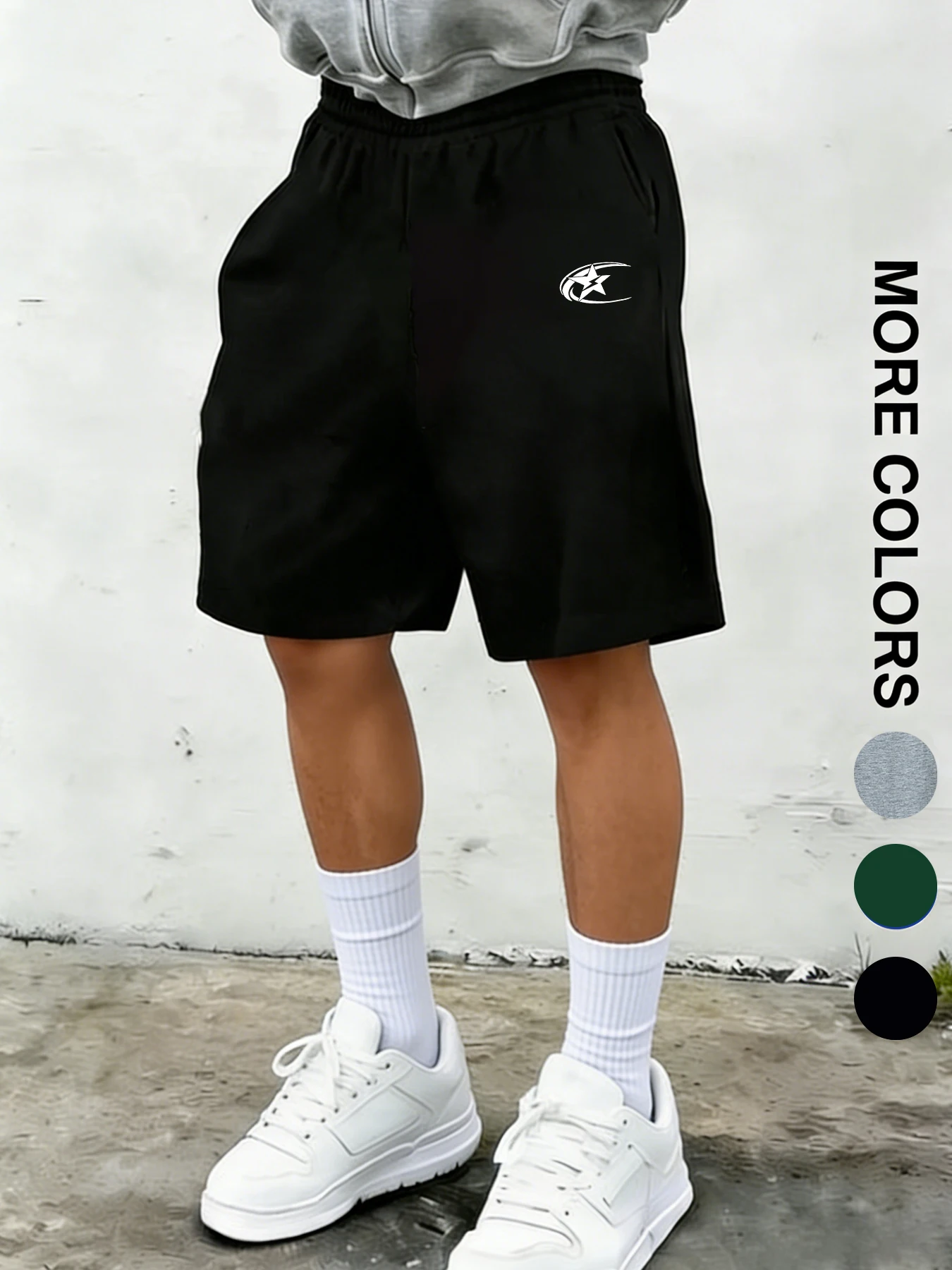 Amerikanische High-Street Herrenshorts mit einzigartigen Prints; Locker sitzende, vielseitige Sommer-Freizeit- und Sportshorts