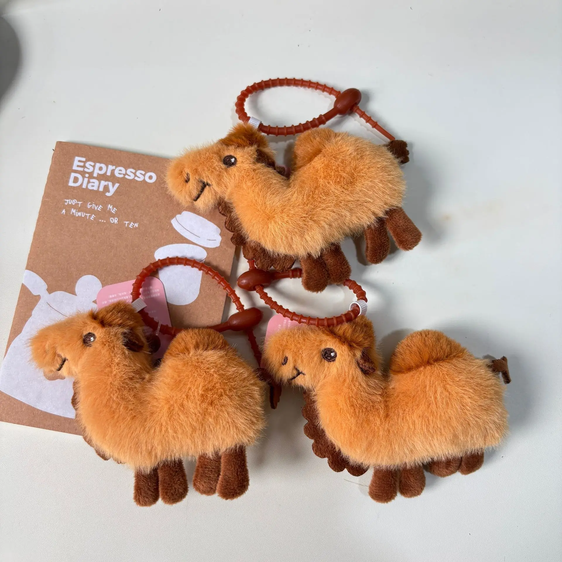 Süße Plüschpuppe Spielzeug Dunhuang Kamel Plüschpuppe Simulation Wüste Kamel Plüschpuppentasche Hängende Wüste Reise Souvenirs Schlüsselanhänger