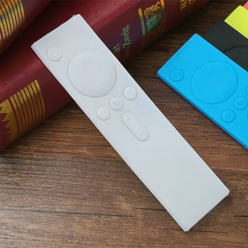 Xiaomi 다채로운 소프트 실리콘 고무 커버 보호 케이스에 대 한 원격 제어 보호 케이스 미 TV 상자 원격 제어 커버