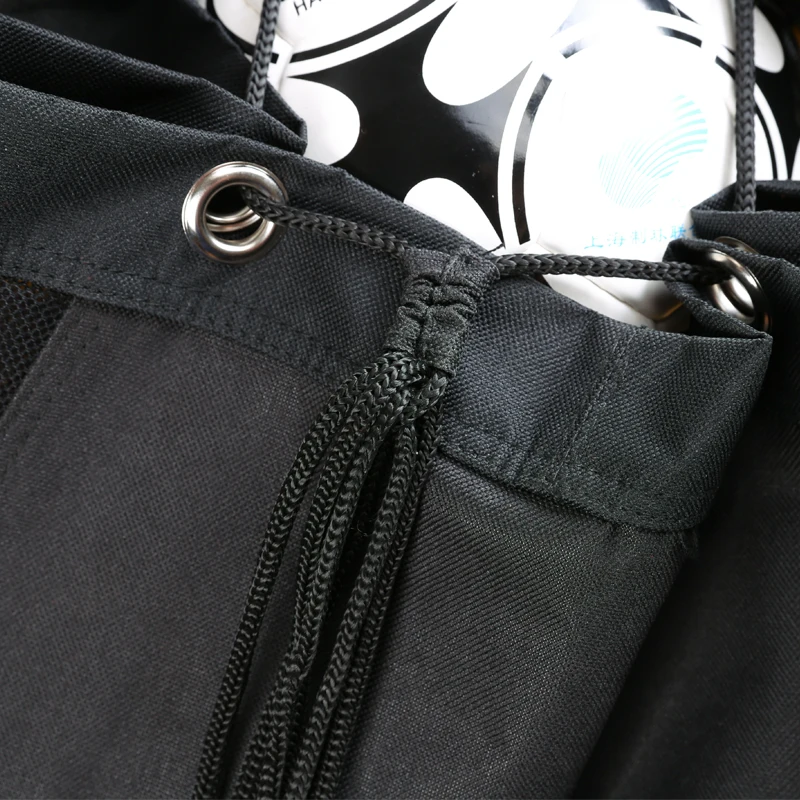 1PC Einzelne Schulter Ball Tasche Heavy Duty Sport Ball Tasche für Lagerung Fußball Basketball Volleyball Schwarz Sport Tasche Große kapazität