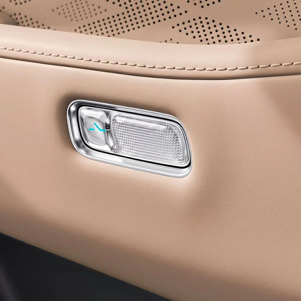 Door Switch Button Sticker Fit For ZEEKR 8X 2026-2027 Drip Glue Protective Decal Anti-Scratch Interior Modification Accessories