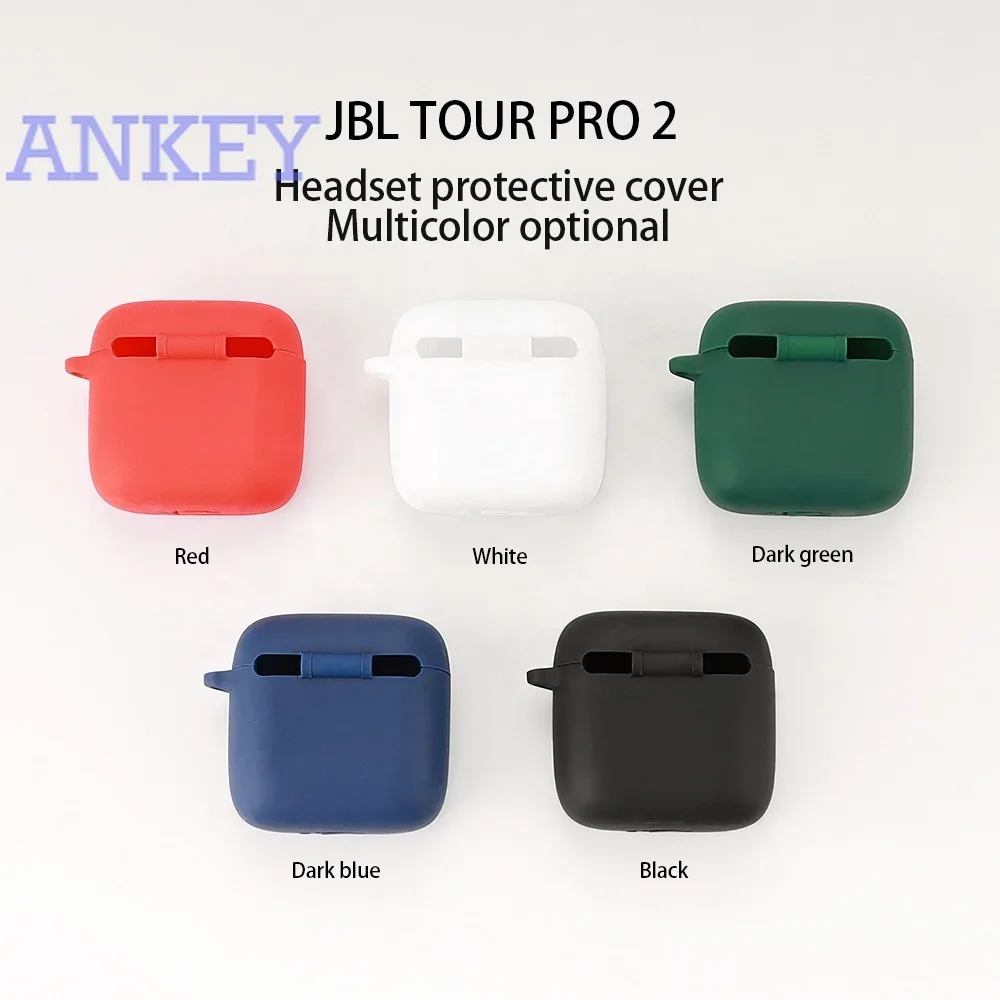 Silicone Case for JBL TOUR PRO 2 Protective Cover earphone Accessories