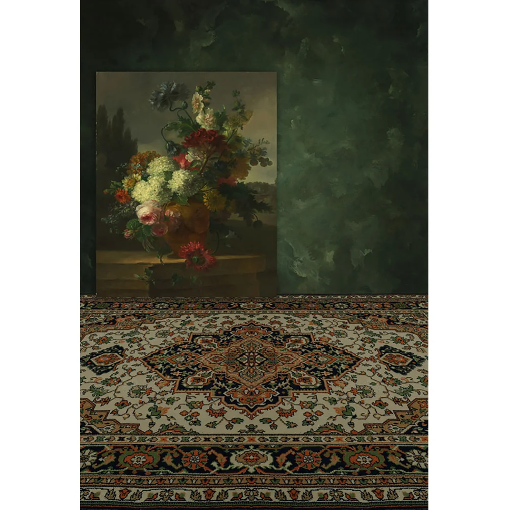 Mocsicka ฉากหลังสำหรับถ่ายรูปทำมือ, ภาพวาดสีน้ำมันแบบตุรกีสำหรับผู้หญิงพื้นหลังคุณแม่สำหรับถ่ายรูปโปรสตูดิโอ