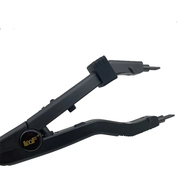 JR609 Quality Black Heat Hair Connector Temperature Controllable Heat Iron Hair Extension Tools Kit