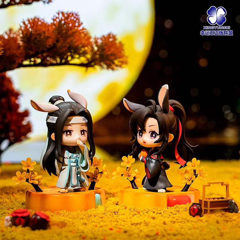 Mo Dao Zu Shi Figurine Gift Anime Doll Gift Figure The Untamed Grandmaster of Demonic Cultivation Mid-autumn Special Edtion Doll