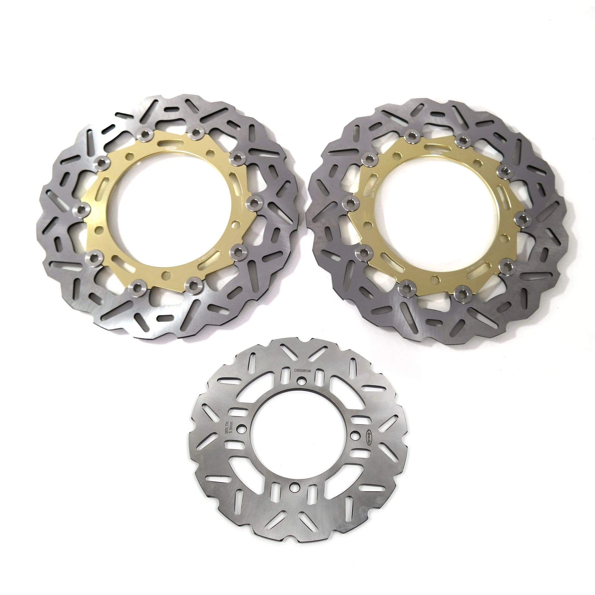 Arashi 1 Set CNC Volledige Drijvende Remschijf Remschijven Voor KAWASAKI Z900/ABS 2017 2018 2019 2020 2021 2022 Z 900 - afbeelding 2
