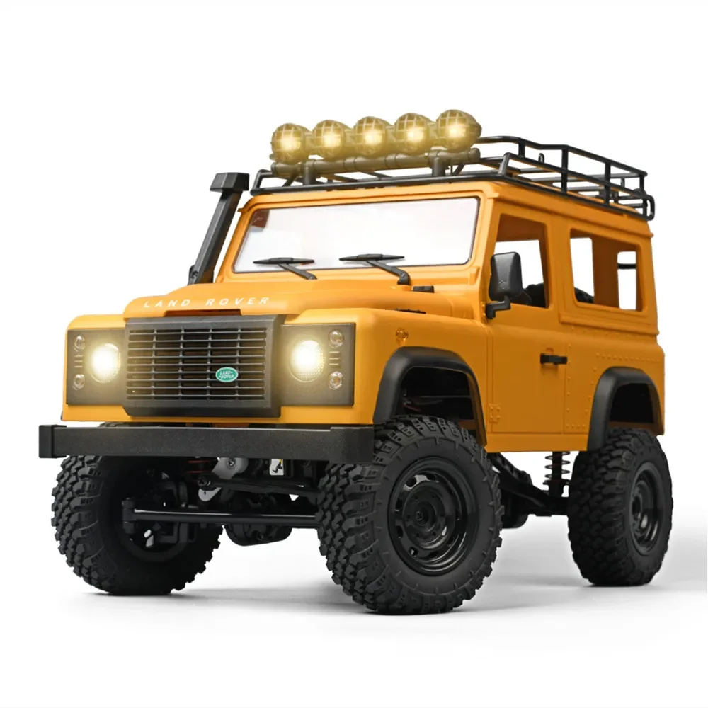 SmCpMNRC MN98 MN99S Upgraded Version 1/12 2.4G 4WD RC Car For Land Rover Rock Crawler LED Light Full Proportional Vehicles Model