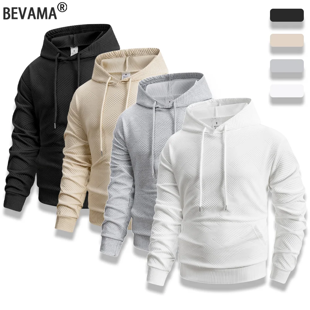 

Мужская однотонная повседневная толстовка с капюшоном, осенний уличный теплый пуловер с длинными рукавами, мужской спортивный костюм для бега, уличная одежда