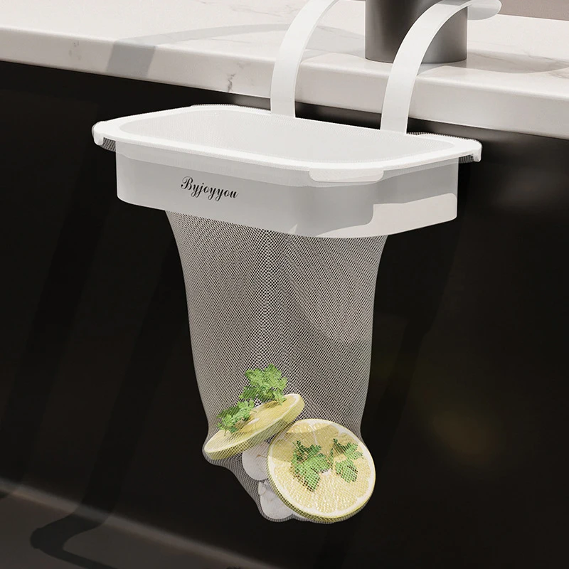 Stainless Steel Sink Drain Strainer Basket, Standing Anti-Clogging Filter Holder for Food Scraps & Soup Leftovers