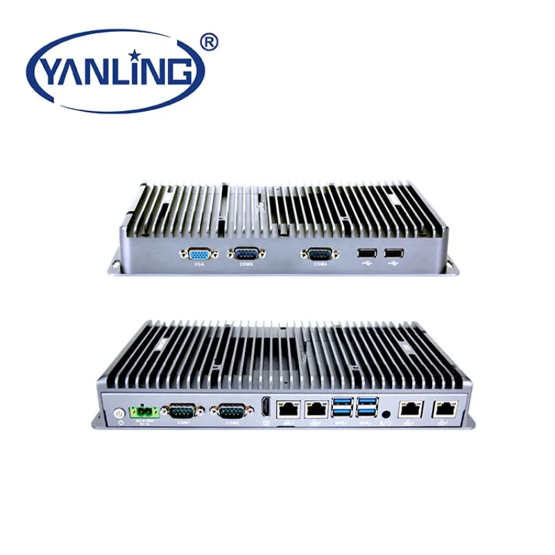 

Most Popular I3 Fanless Mini PC Embedded Firewall Computer With Four 1000M LAN