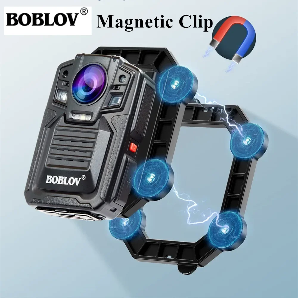 BOBLOV Camera Clip Magnetic Suction Back Clip Contains Magnets Inside and Outside Strong Suction for KJ21 M5 L02 N9 All Cameras