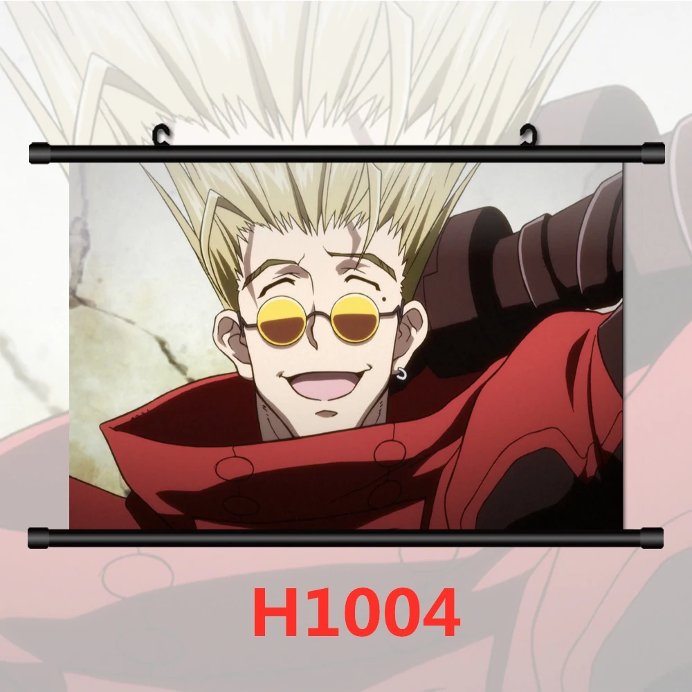 Trigun   Vash The Stampede Nicholas D.Wolfwood Anime Posters Canvas Painting Wall Posters Wall Art Picture Home Decoration