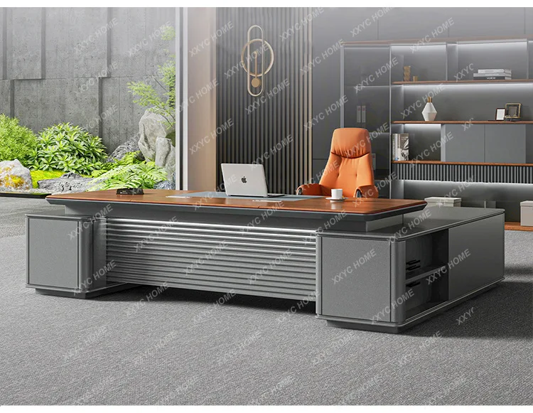 

Стол руководителя NN Office, атмосферный президентский стол, высококлассный рабочий стол