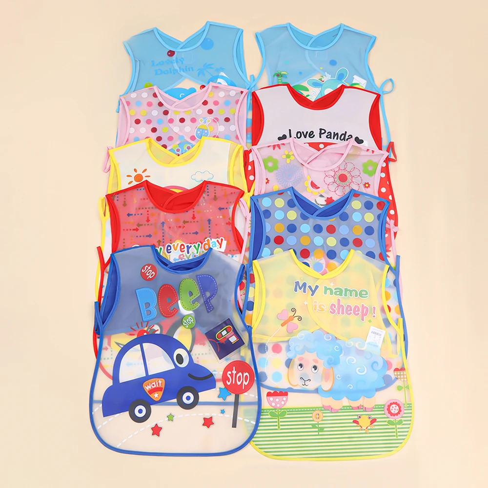 Baberos impermeables para bebé - Baby Food Apron reseña y precio