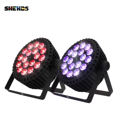 SHEHDS-Projecteur LED en Aluminium 18x18W/18x12W, Éclairage de Scène pour Discothèque et Bar