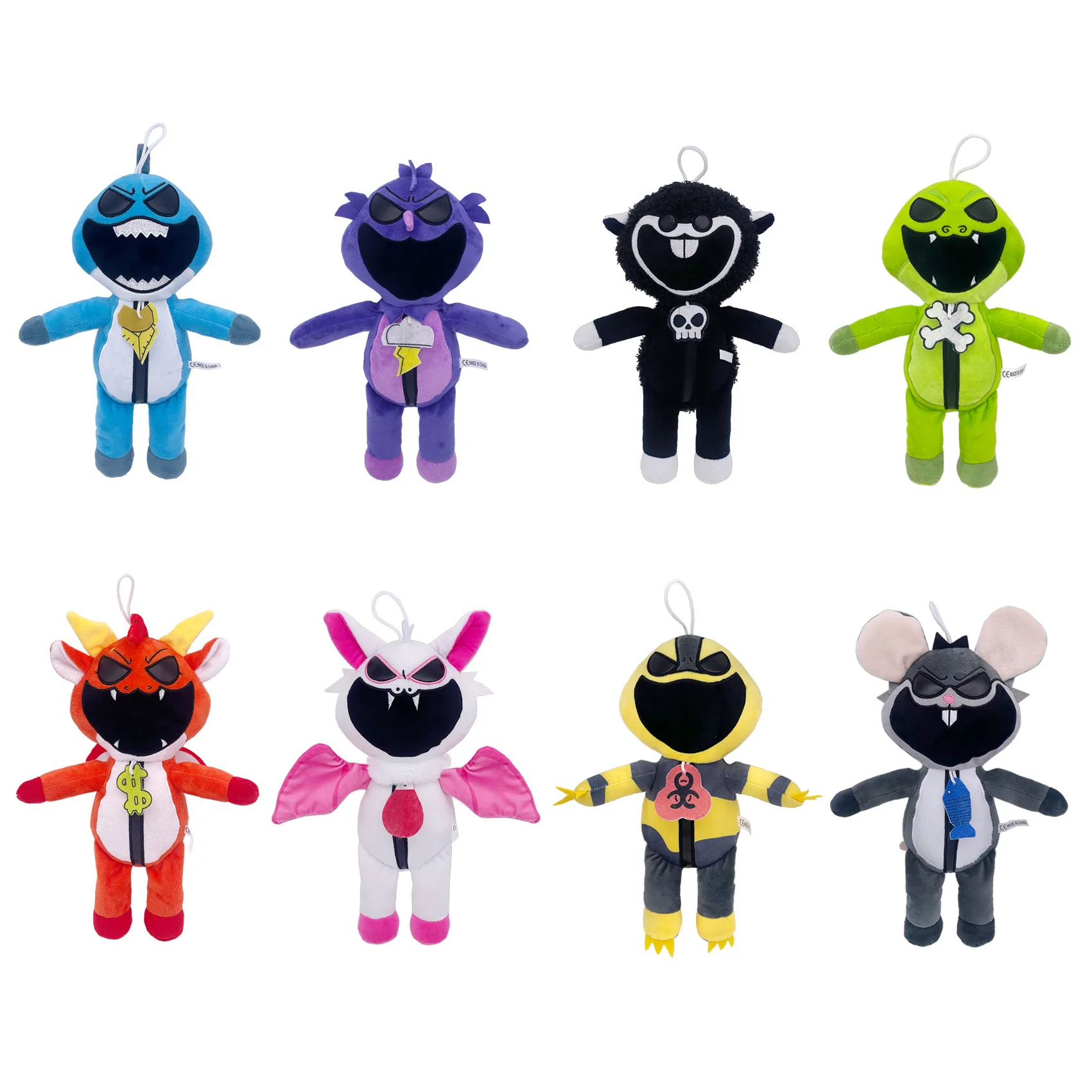 30cm Nightmare Critters Plush Stuffed Doll Toy Cartoon Soft Cute Critters Collection Room Decoration Stuffed Doll Halloween Gift