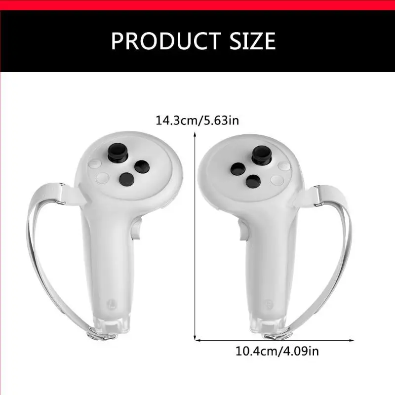 D46B High Transparency Controller Protective Cober para 4 alça jogo